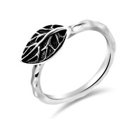 Leafy Silver Ring NSR-453